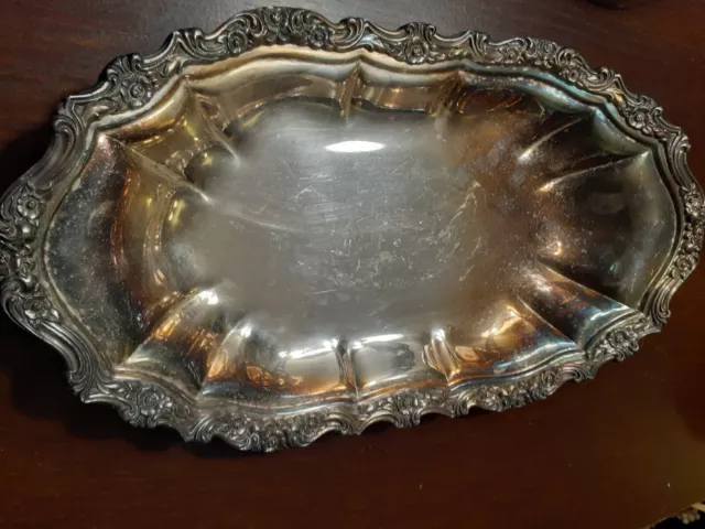 Vintage- International Silver Co., Countess, Silverplate Serving Dish #6219