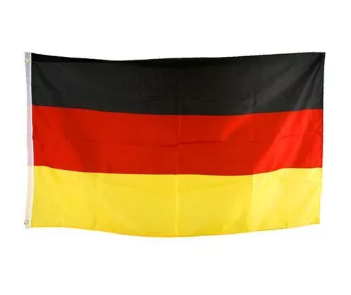 Deutschland  90 x 150 cm,   Flagge  Fahne   mit zwei Ösen  Hissflagge