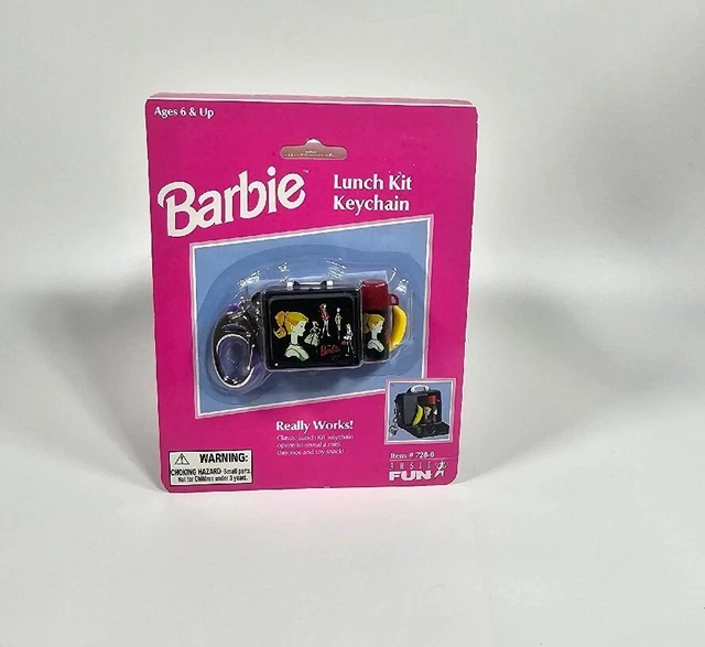 Barbie Lunch Kit Keychain Basic Fun 1999 NEW (old Stock) Barbie Lunch Kit Keychain Basic Fun 1999 NEW (old Stock)