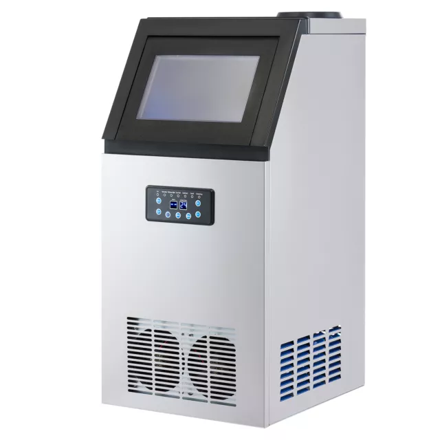 CRENEX 58kg 480W Commercial Cube Ice Machine Maker Restaurant Bar Club 3