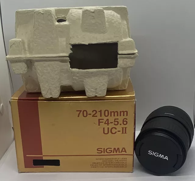 Sigma 70-210mm f/4-5.6 AF SIGMA ZOOM UC-II AF ZOOM LENS