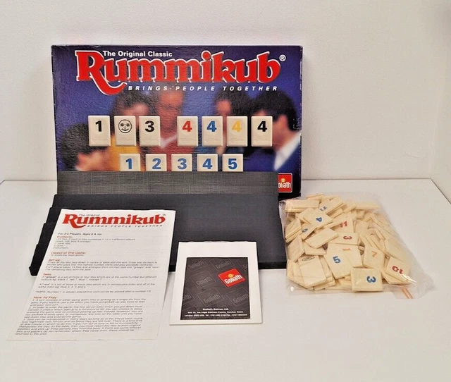 Goliath Rummikub Original Metallbox - Reise-Edition Familienspiel Ab 6 Jahren