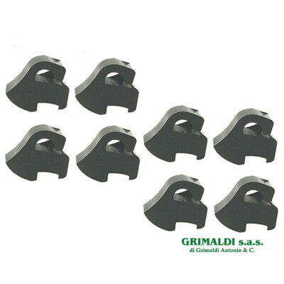 Ariston ARISTON INDESIT Kit10 GOMMINI GRIGLIE PIANO COTTURA CUCINA ANTIGRAFFIO C00075434 