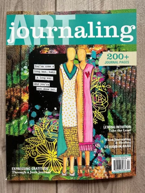 ART JOURNALING 200+ Journal Pages Apr May June 2024 Volume 16 Issue 2 INTUITION