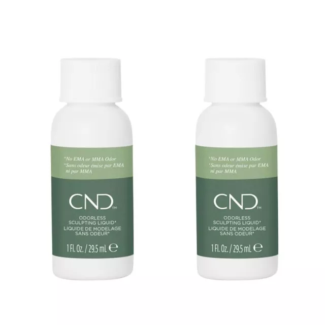 CND Odorless Sculpting Liquid 1oz/29.5mL (2 Bottles)