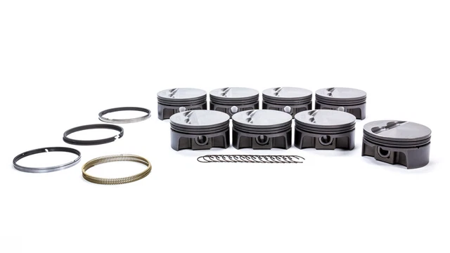 Mahle Pistons 930200660 Sbc Powerpak F/T Piston Set 4.060 Bore