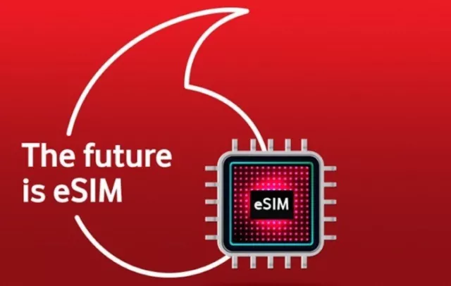 UK ESIM Vodafone PayAsYouGo QR CODE 2G 3G 4G 5G