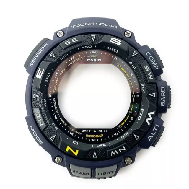 Originale Casio Centro Custodia per PRG 240B 2 - Pro Trek Triplo Sensore Lunetta