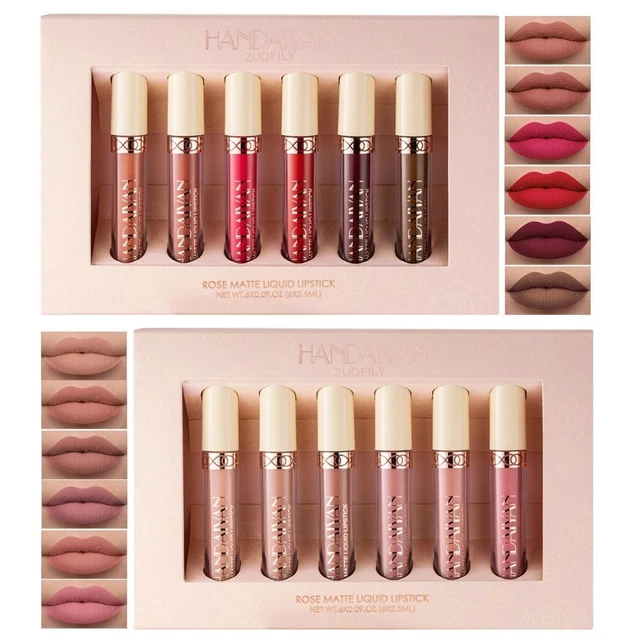 à lèvres mat Gloss à lèvres Glaçage à lèvres en velours Outils de maquillage