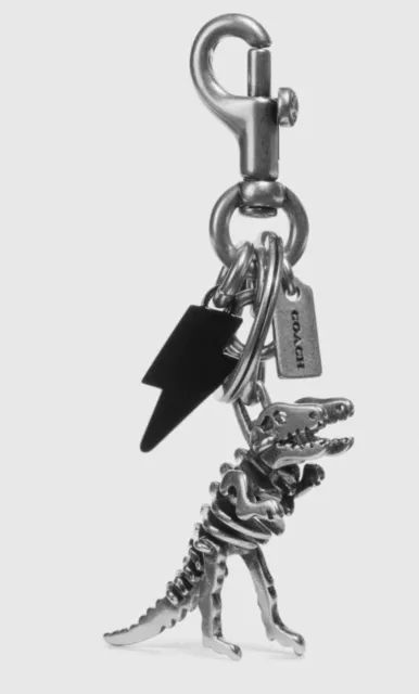 COACH REXY T-Rex Keychain Bag Charm NWT!