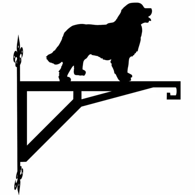 Bernese Mountain Dog Modern Contemporary Hanging Bracket