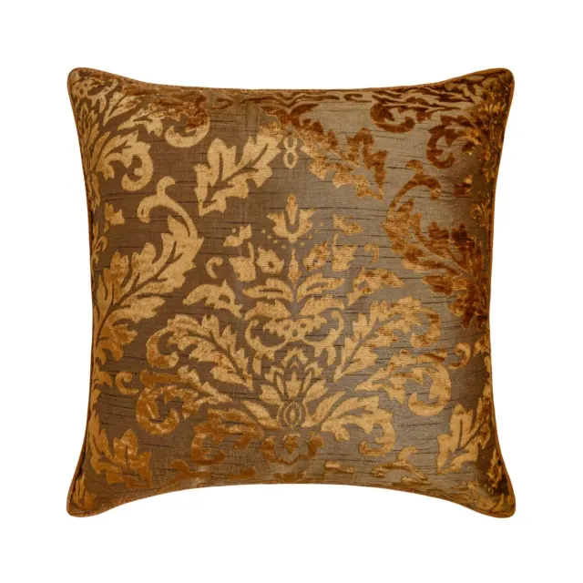 RODEO HOME SET Of 2 Decorative Throw Pillows Ladan Damask Velvet Patterned  Teal $61.00 - PicClick