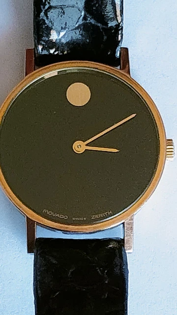 Movado Zenith Museum Vintage Mechanical Hand-Winding Men's Watch SERVICED,