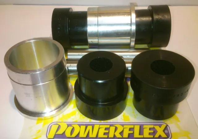 2 Pu Buchsen Hinterachslager Tonnenlager Audi A4 B5 2WD + Avant Powerflex 3-214b