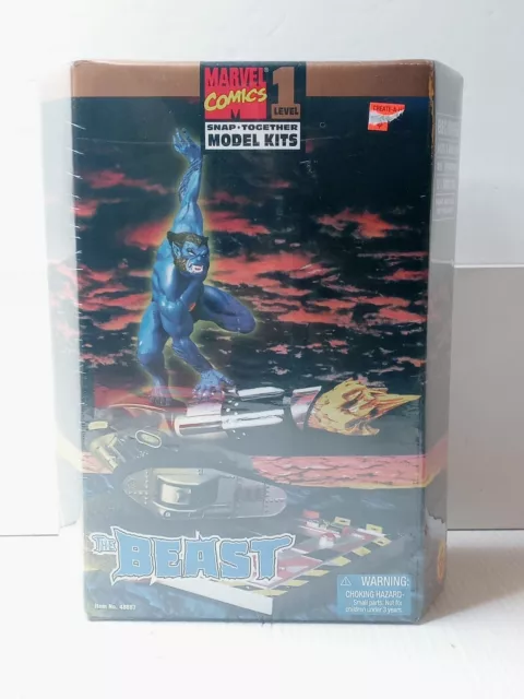 The Beast - Marvel Comics Model Kit - Toy Biz 1998 Level 1 Sealed