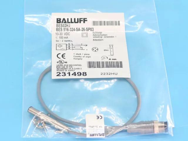 1pieces new BALLUFF BES 516-324-SA-26-SP03 Proximity sensor Fast Delivery