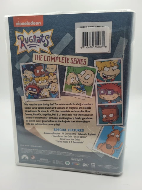 RUGRATS THE COMPLETE Series DVD 26-Disc Box Set - FACTORY SEALED NEW ...