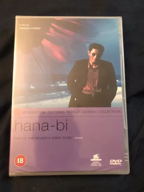 HANNA-BI (FIREWORKS) (1997) Takeshi Kitano (Region 2 UK PAL DVD) BRAND NEW!!