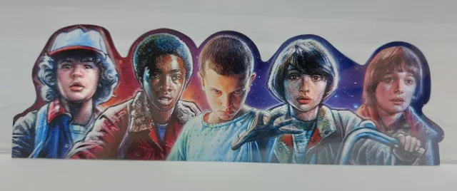 STRANGER THINGS - GROUP - BOOKMARK - Brand New - Book Reading 8644 Antioch