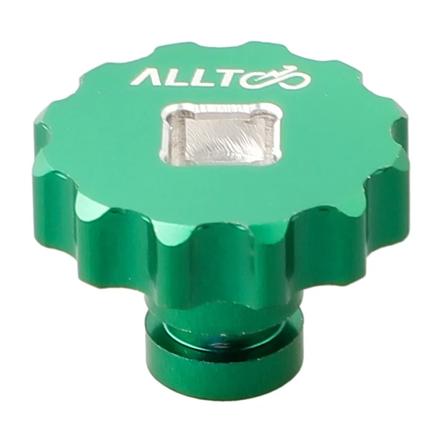 Lot De 2 Capuchons De Manivelle Vélo Young Wolf - Compatible Shimano Deore/XT/SLX - Avec Outil