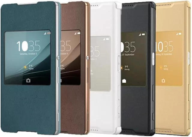 Sony Smart Style coque folio Etui de Protection avec Fenêtre pour Sony Xperia Z3