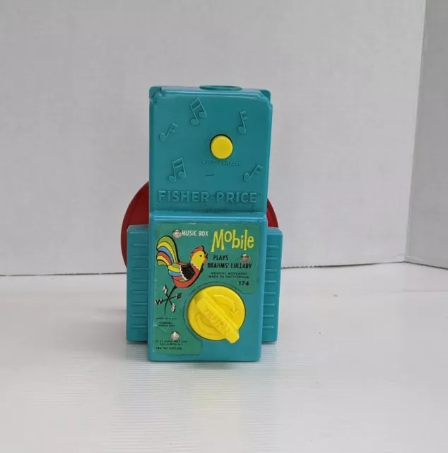 Vintage Fisher Price Music box Mobile, no spinner