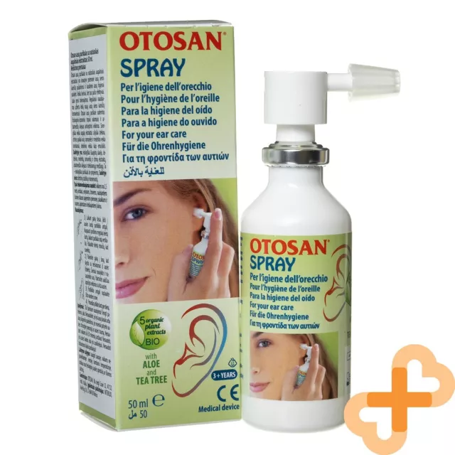 OTOSAN Ear Spray 50ml With Natural Plant Extracts Aloe Helps Remove Excess Wax