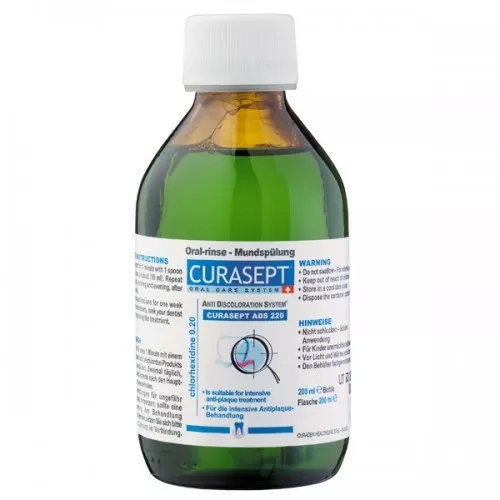 Curasept ADS 220 0.20% Chlorhexidine Mouth Rinse 200ml Dental 2