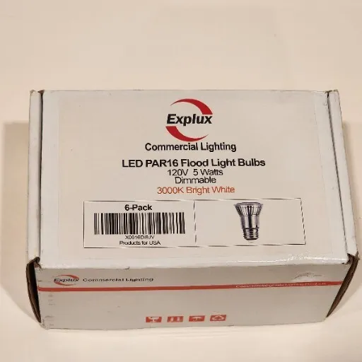 explux led par16 flood light bulbs