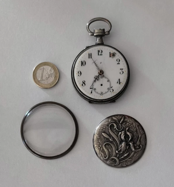 Montre Gousset Mécanique à Restaurer Ou Pour Pièces - Modèle Vintage (199-13/P9)