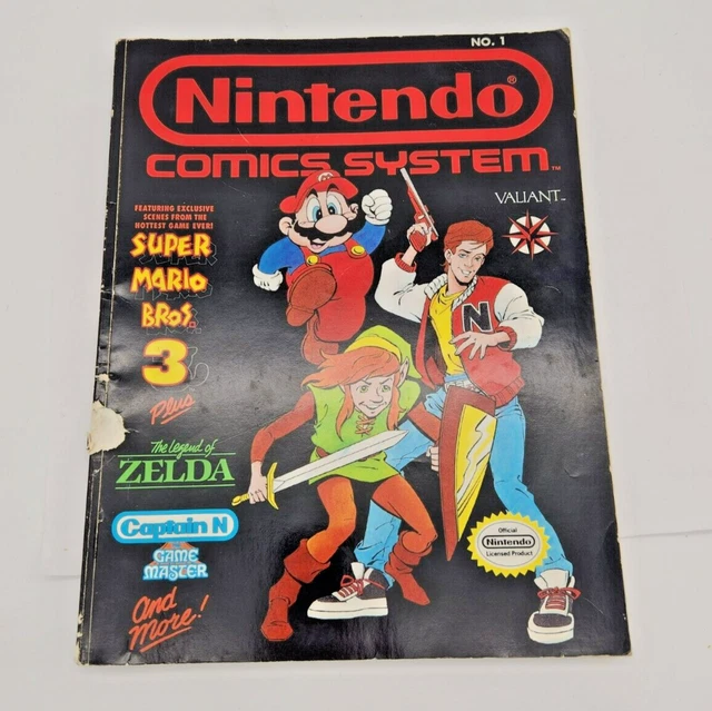 No. 1 NINTENDO Comics System Super Mario 3 Legend of Zelda & Captain N Valiant