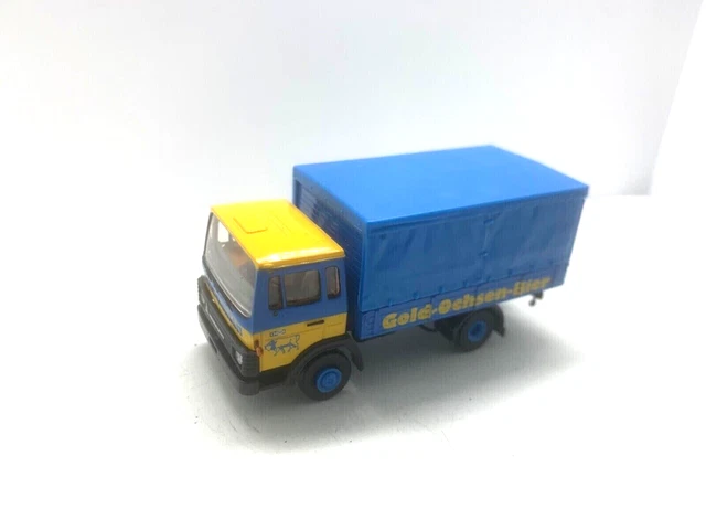 Camionnette De Police Mercedes-Benz MB 1/87 - Brekina N°47190 - Modèle Réduit En Plastique - Collection