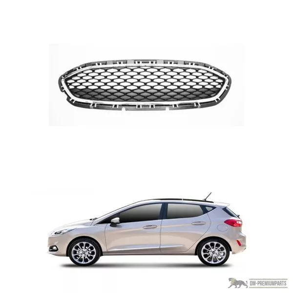 Kühlergrill Kühlergitter Grill passt für Ford Fiesta VII HJ HF Baujahr ab 2017