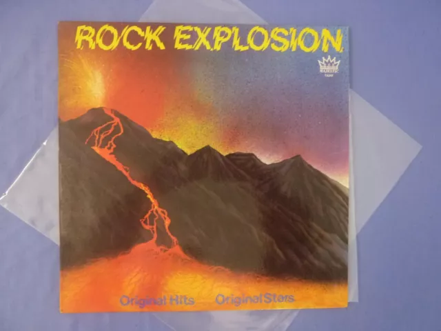 Rock Explosion 12" Vinyl LP 33rpm 1974 Majestic Aus TA247