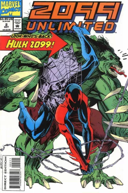 2099 Unlimited #2 1993 Hulk Spider-Man