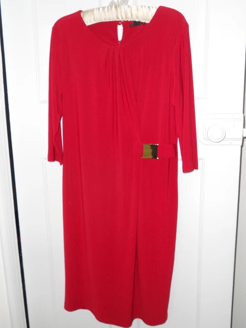 NINA LEONARD SIZE L floral miracle matte jersey dress with pockets 16.15 - PicClick UK NINA LEONARD SIZE L floral miracle matte jersey dress with pockets 16.15 - PicClick UK