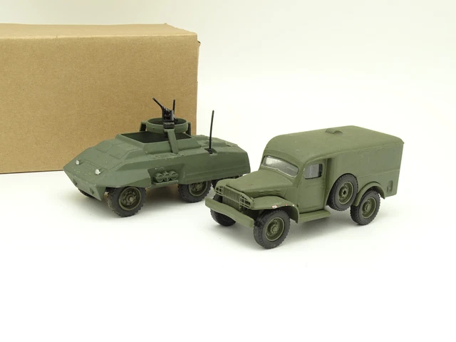 SOLIDO Militaire VAB Véhicule Avant Blindé 4X4 SABLE Transport De Troupes 1 19