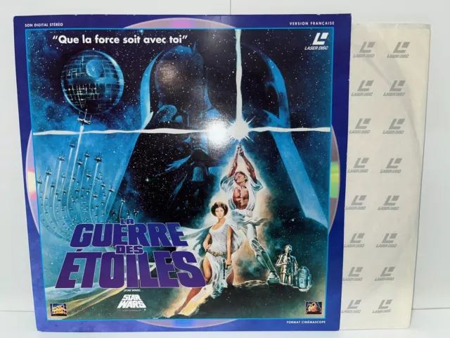 Laser Disc Star Wars La Guerre Des Etoiles Vf
