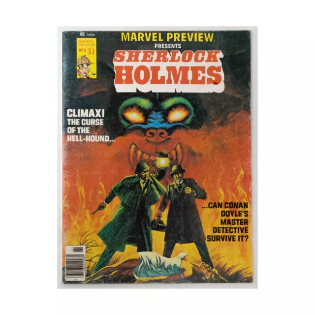 Marvel Comics Marvel Preview Marvel Preview #6 - presents Sherlock Holmes VG+