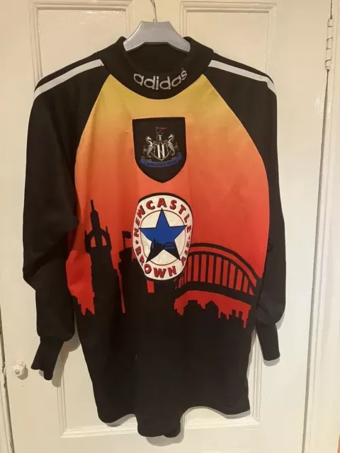 Newcastle United Goalkeeper Jersey Adidas 96/97 Large