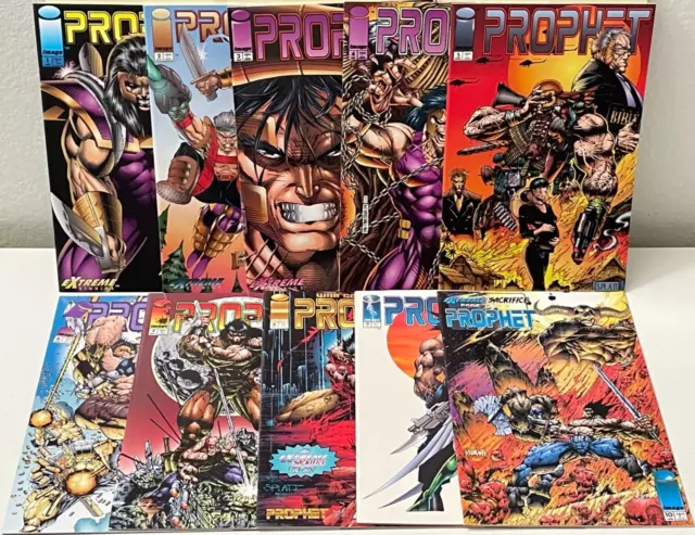 Image Comics PROPHET (VOL 1) COMPLETE SET # 1-10 STEPHEN PLATT VF/NM 1993