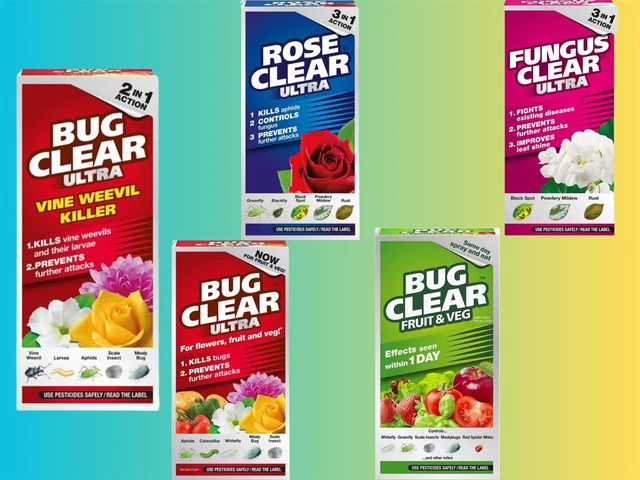 BUG ROSE FUNGUS Clear Ultra Pest Control Concentrated Kills Bug Flies £ ...