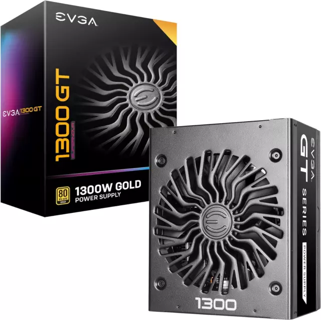 Supernova 1300 GT, 80 Plus Oro 1300W, Totalmente Modular, Modo Eco con Ventilador FDB, 10