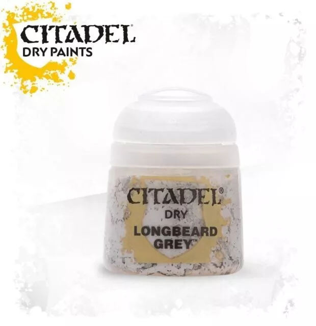 Games Workshop Warhammer - Citadel Colour paint DRY Longbeard grey 12ml