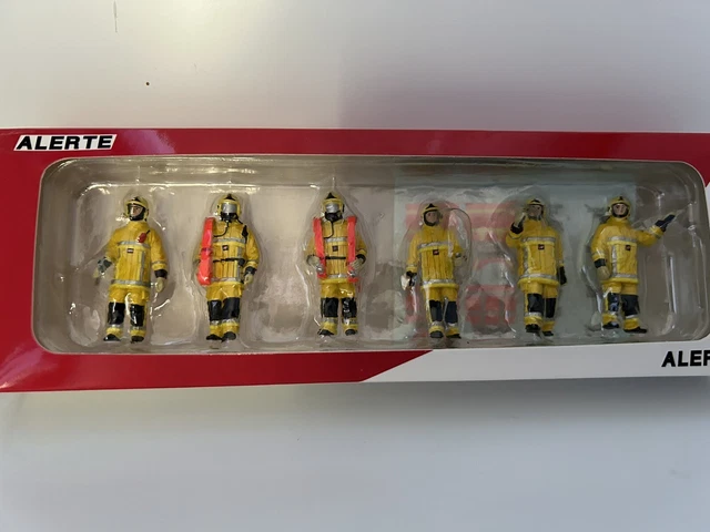 Miniature Pompier Figurines Lot De 6 Pompiers Feu Urbain