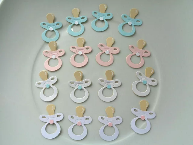 Kartenschmuck Scrapbooking Sticker** 5 oder 10 Baby- Schnuller