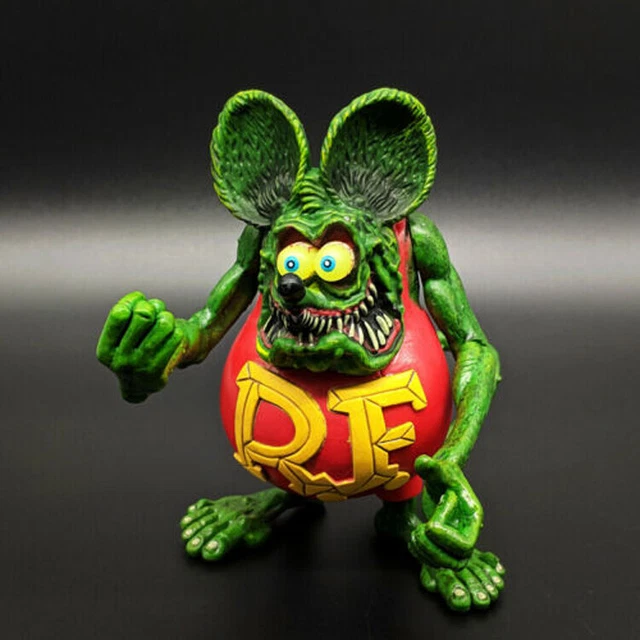 GREEN RAT FINK Ed! Big Daddy Roth RF Action Figure 4" 12.99 PicClick