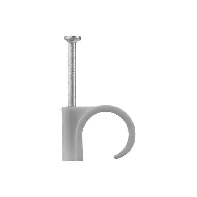 Lot De 50 Clips Fixation Câble Acier Inox - Pour Panneaux Solaires, Câbles électriques - Diamètre 5 à 7.6 Mm