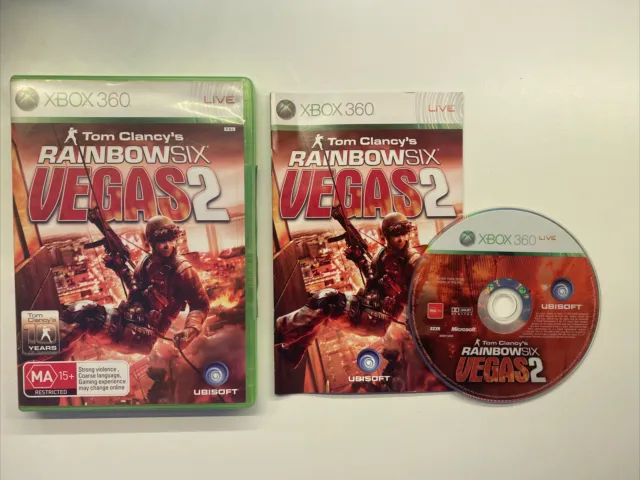 Tom Clancys Rainbow Six Vegas 2 - Microsoft Xbox 360 - Free Postage