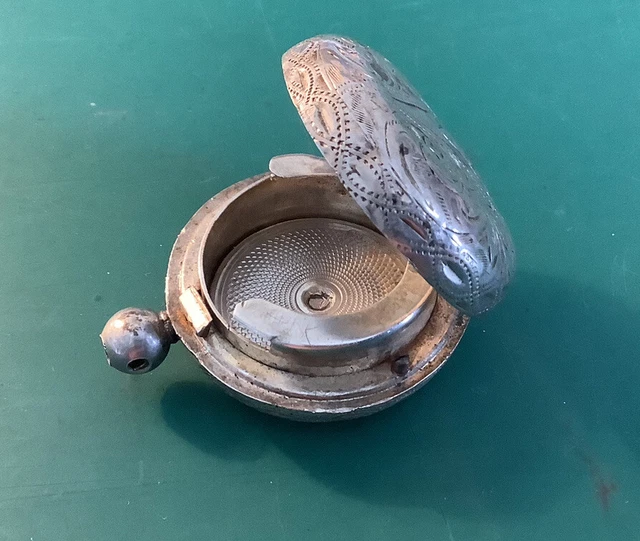 Antica custodia sovrana argento massiccio con marchio Birmingham